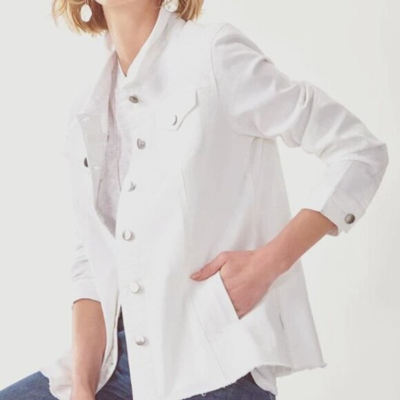 Charlie Paige Women's Jessica Cotton Denim Jacket - S/P - Picture 1 of 8